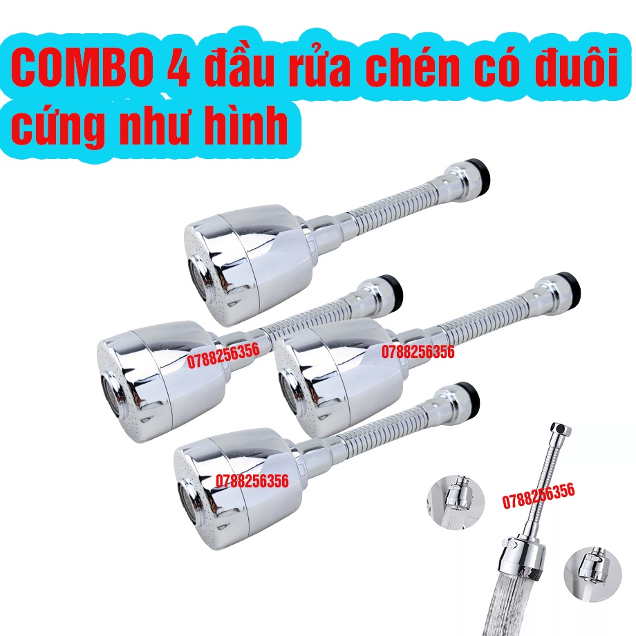 Đầu Vòi rửa chén Tăng Áp công tắc đổi kiểu_Đầu vòi rửa bát tăng áp lực nước 2 chế độ phun, CHỌN CẢ 1 cái BR23