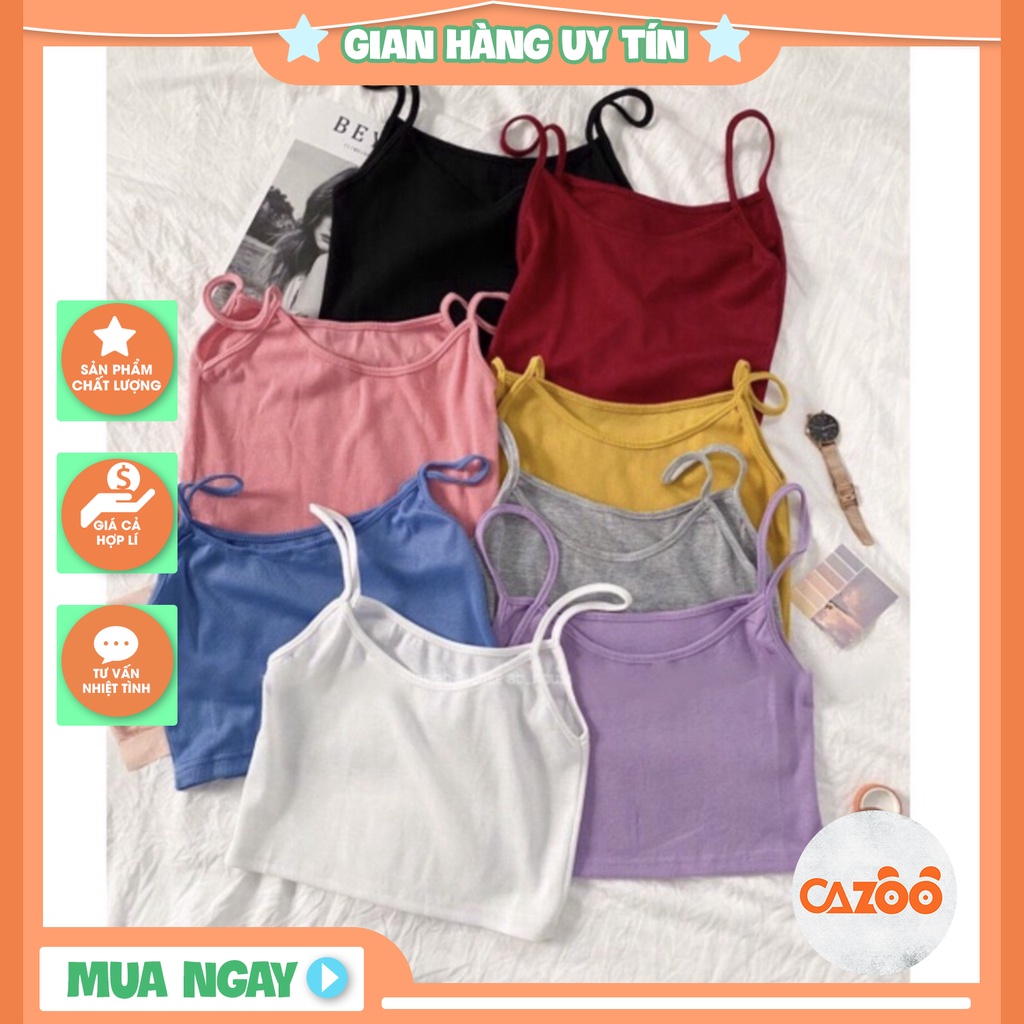 👕👖  Áo Thun CROPTOP 2 DÂY CICI Ulzzang Nữ  ⚡