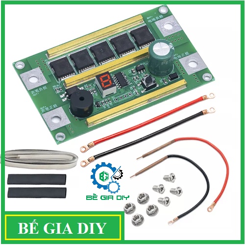 Mạch hàn điểm 12V 8 Cấp (Dùng điện Ắc Quy hoặc Pin)