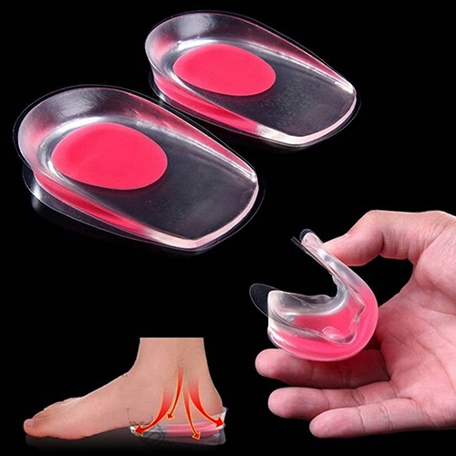 [Hàng mới về] Cặp miếng lót giày bên trong silicone hỗ trợ mát xa làm giảm đau