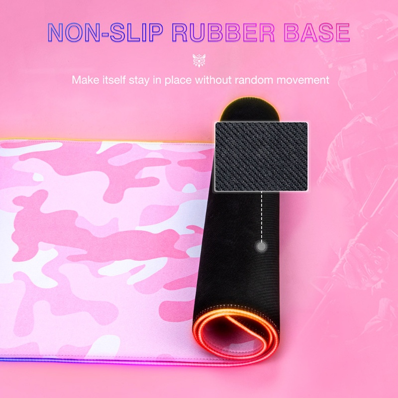 Tấm Lót Chuột Và Bàn Phím Chống Thấm Nước In Hình Nhóm Nhạc btsg