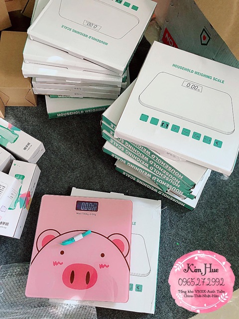 CÂN ĐIỆN TỬ LỢN HỒNG