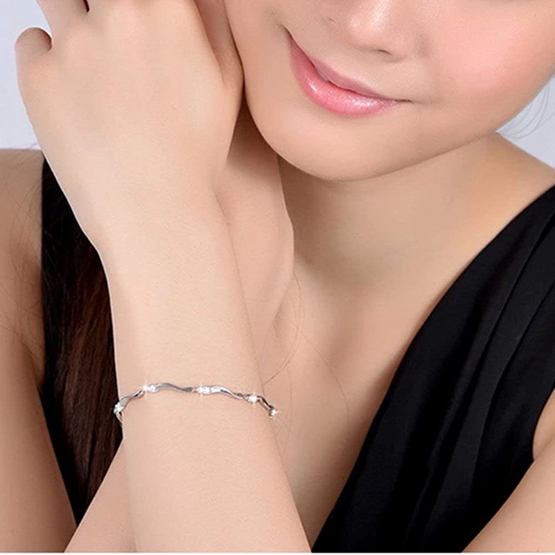 Vòng đeo tay kiểu cây tre thời trang Hàn Quốc