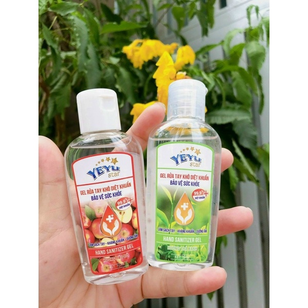 Nước rửa tay Yeyu Táo - Trà xanh 100ml ❣