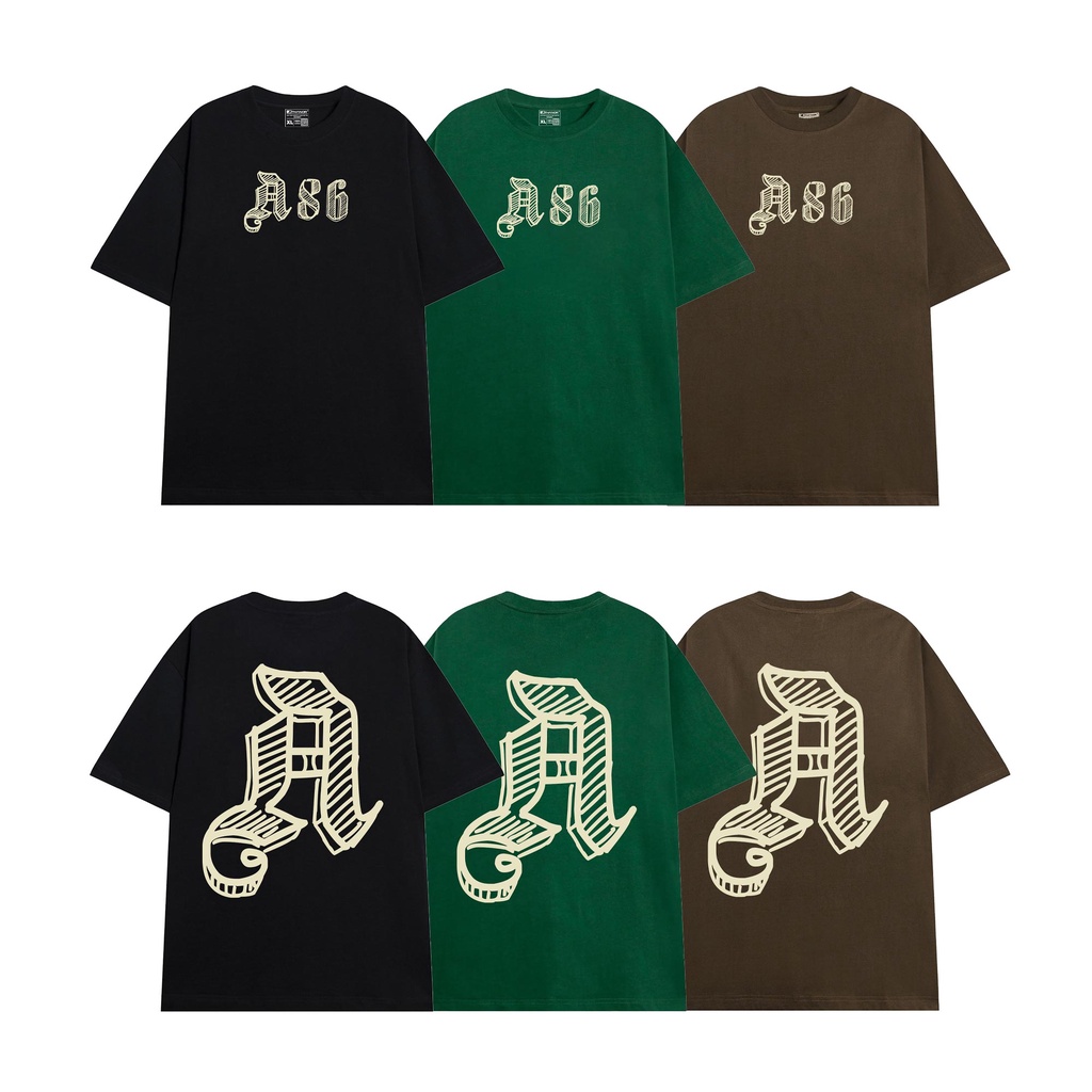 Áo thun ATHANOR form rộng tay lỡ chất cotton100% mẫu A86