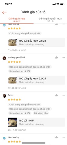 Túi giấy kraft lớn 27x30