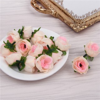 Hoa Hồng Giả Bằng Lụa Dùng Trang Trí