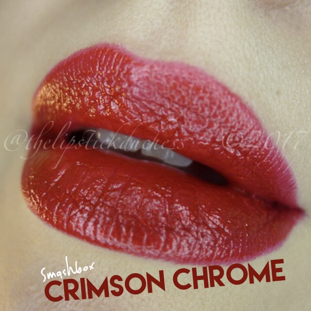 Son Smashbox Be Legendary Liquid Lip màu Crimson Chrome (đỏ ánh đồng)