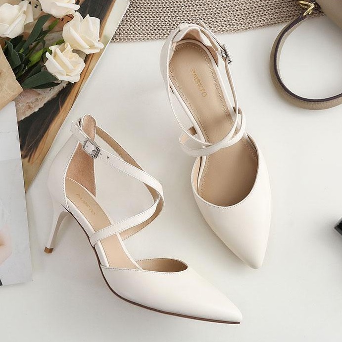 Giày cao gót nữ cao 8cm mã BBC30 gót nhọn hàng đẹp sang trọng