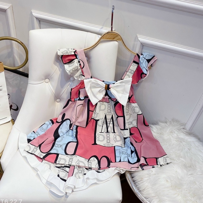 SET ĐỒ BỘ BABYDOLL NƠ QUẦN VIỀN BÈO DỄ THƯƠNG