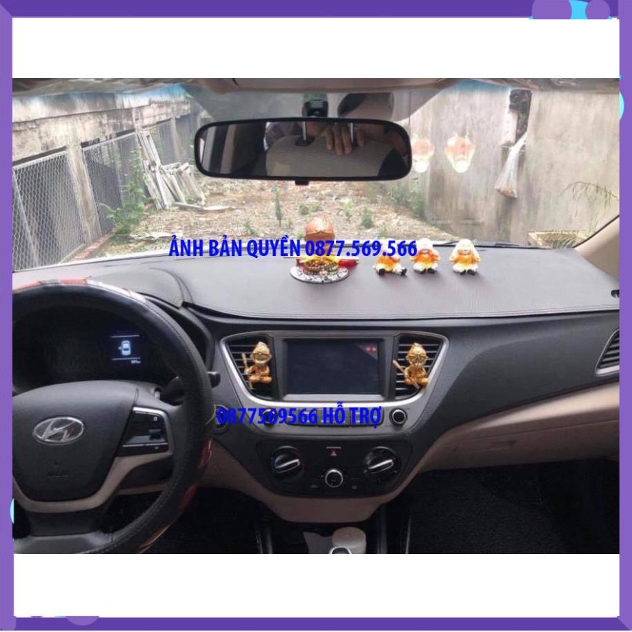 THAM TAPLO DA VÂN GỖ HUYNDAI ACCENT THẢM TRẢI LÓT TAPLO CAO CẤP 3 LỚP CHỐNG TRƯỢT CHỊU NHIỆT XE HƠI BAO HÀI LÒNG