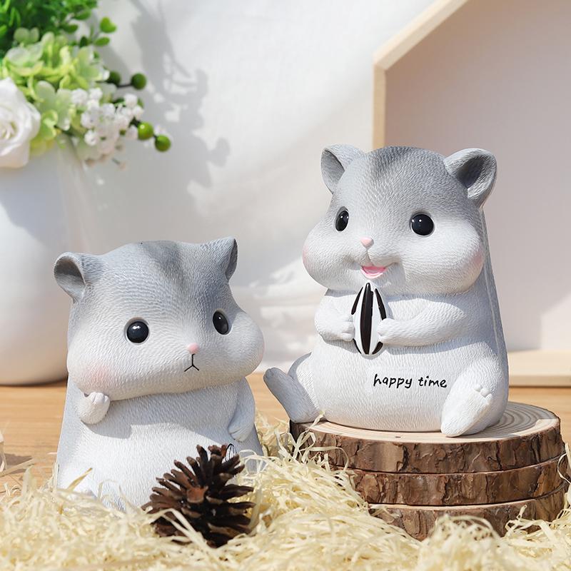 Ống heo tiết kiệm hình chú chuột Hamster dễ thương xinh xắn
