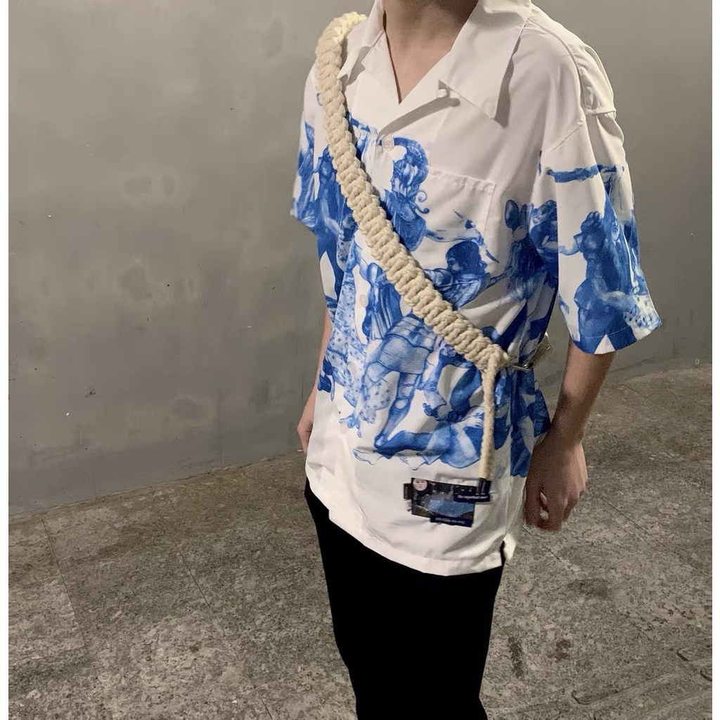 Áo Sơ Mi Ngắn Tay Cuban Shirt Evolution PLAYAZ