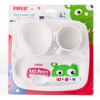 Bộ bát đĩa ăn dặm farlin per-246