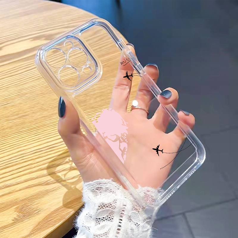 Ốp lưng iphone Ốp điện thoại SUNTAIHO TPU hình trái tim đơn giản thích hợp cho iPhone 11 Pro 13Pro Max 12 Pro Max Xs Max Xs XR 7 8+