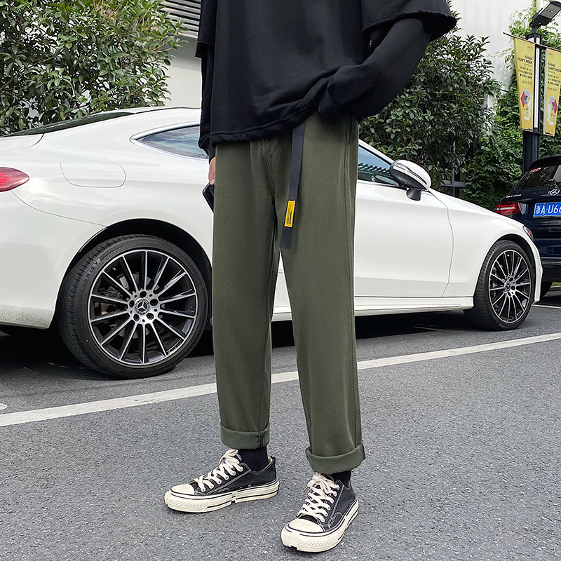 DUNEA Quần Jeans Dài Ống Rộng Thời Trang Cá Tính Cho Nam