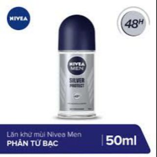 Lăn khử mùi Nivea Men Silver Protect 50ml