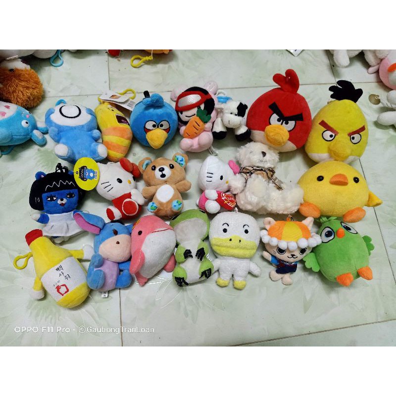 Móc khóa gấu bông dễ thương