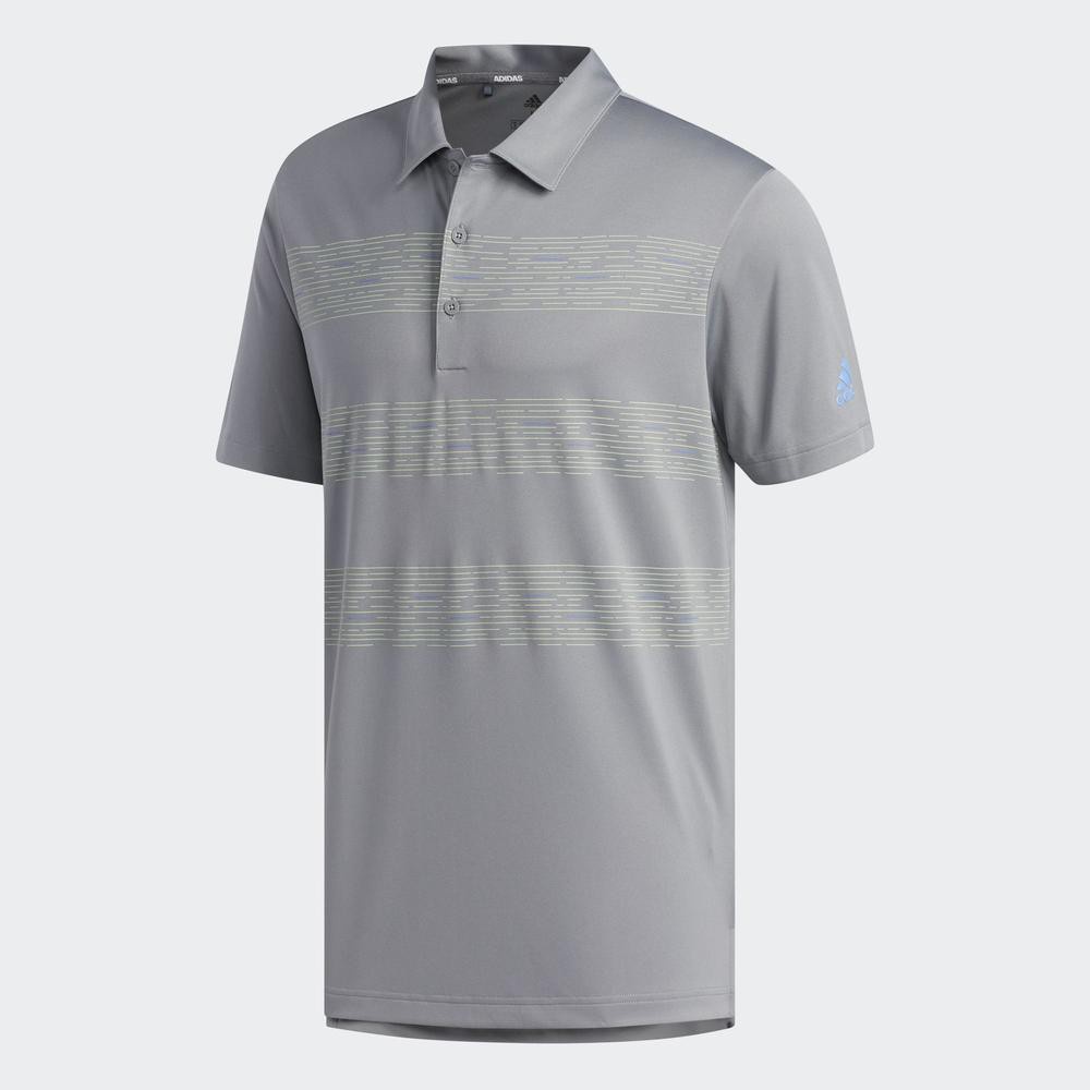 [Mã WABRD7 giảm 150K đơn 1 Triệu] adidas GOLF 3-Stripes Polo Shirt Nam Màu xám DZ8529