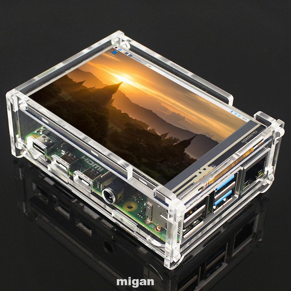 Màn Hình Cảm Ứng Lcd Đa Năng Kèm Vỏ Bọc Cho Raspberry Pi 4b | BigBuy360 - bigbuy360.vn