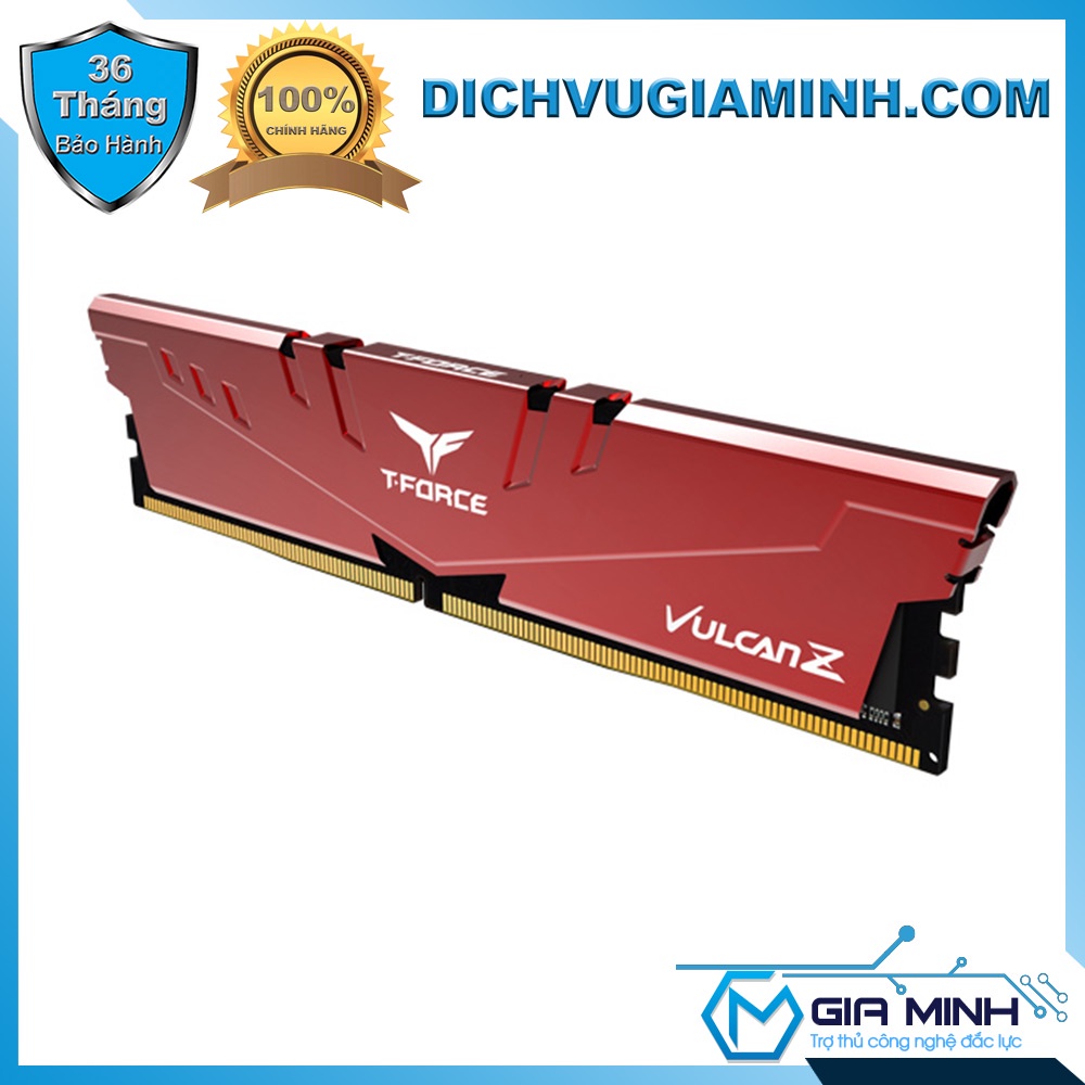 Ram Teamgroup T-Force Vulcan Z 16GB (1x16GB) – Bus 3200 CL16 DDR4