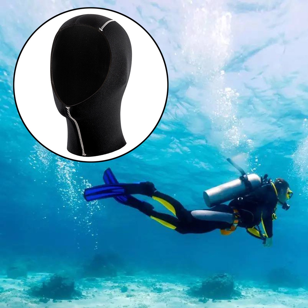 Mũ Trùm Đầu Lặn Biển Dày 3MM 5MM Giữ Nhiệt Neoprene 1 Cho Nam Nữ