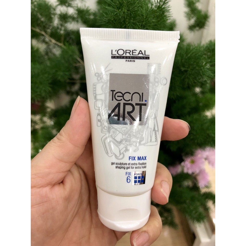 Gel định hình siêu cứng TECNI.ART FIX MAX L'oreal (Độ cứng: 6) 200ml ( NEW 2022)