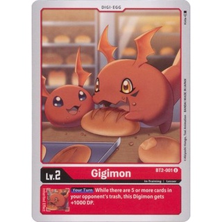 Mua Thẻ bài Digimon - TCG - Gigimon / BT2-001 
