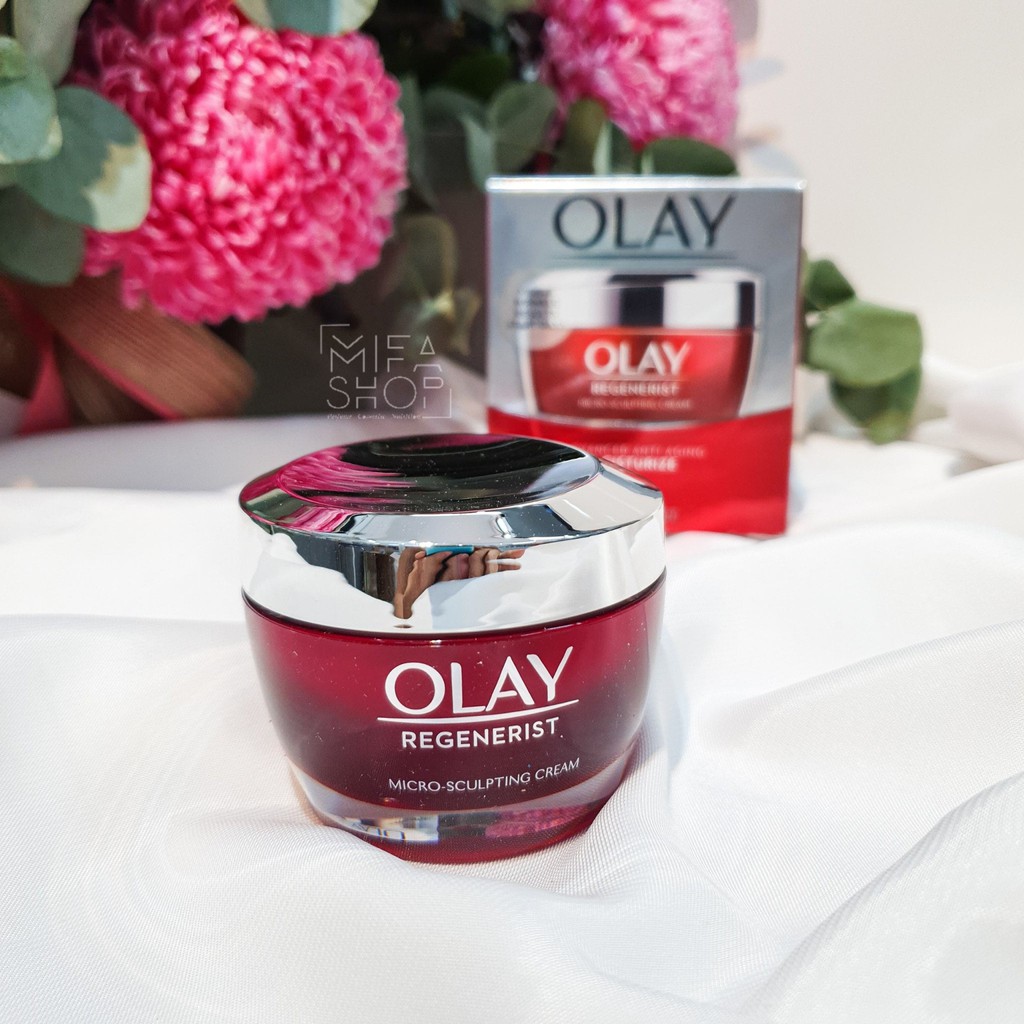 Kem Dưỡng Ẩm Chống Lão Hóa Regenerist Micro-Sculpting Cream Olay 48G