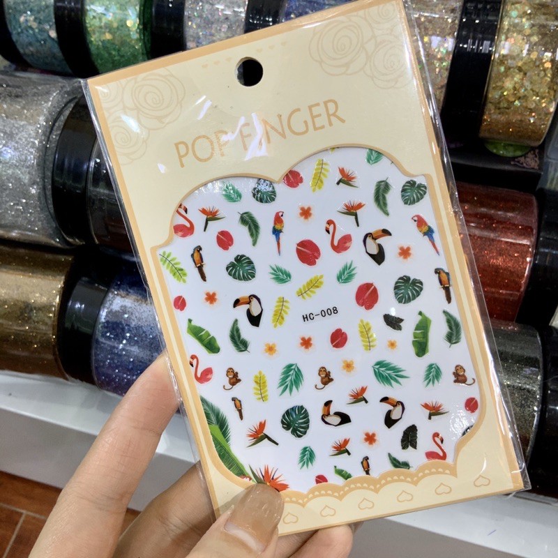 sticker mới về - phụ kiện nail