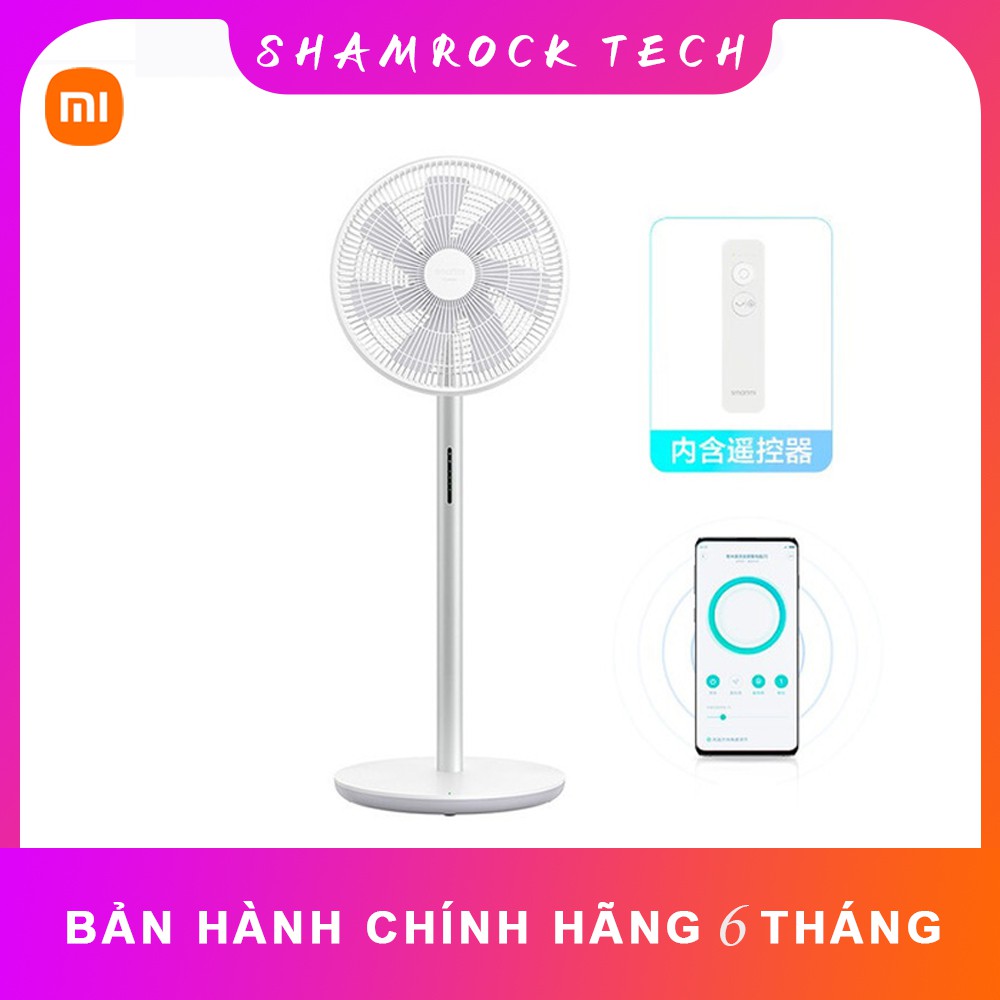 Quạt Đứng Tích Điện Xiaomi Smartmi Gen 3 Điều khiển qua App thông minh