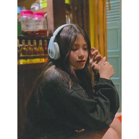 Tai Nghe Bluetooth Gaming Có Mic Âm Thanh Nổi Hifi Headphone Không Dây Bluetooth Chơi Game, Học Online
