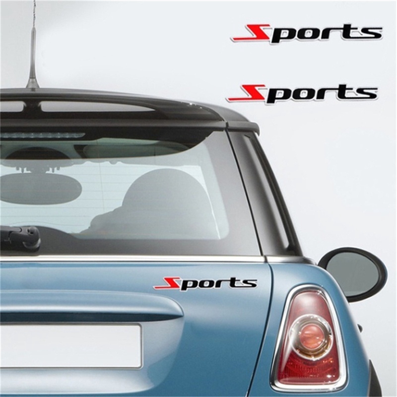 Decal Dán Trang Trí Xe Hơi Chữ Sport