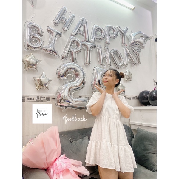 Đầm trắng CỔ TRÒN babydoll xếp ly V - VALLEY DRESS T198