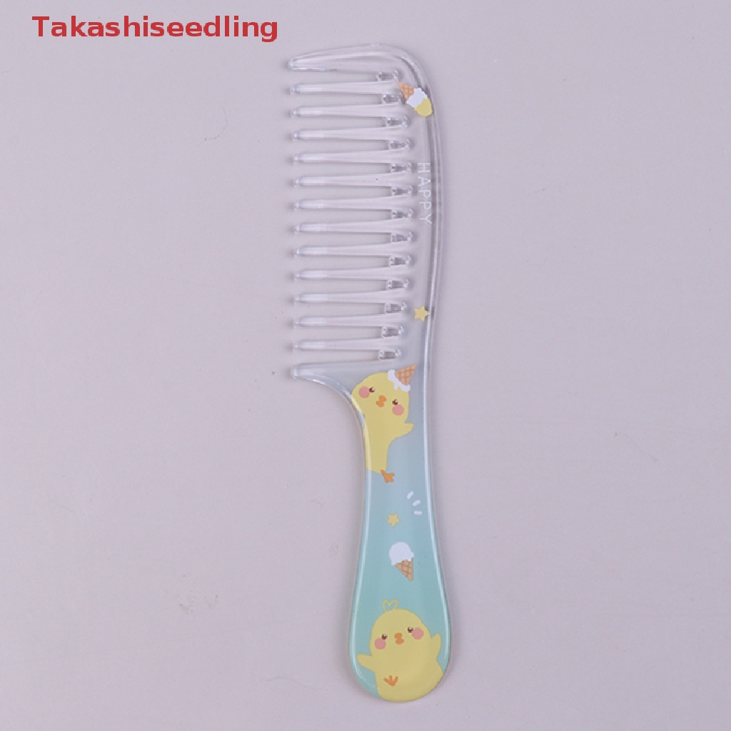 Lược Đuôi Nhọn Chống Tĩnh Điện Thiết Kế Hình Hoạt Hình Dễ Thương Dành Cho Bé Gái