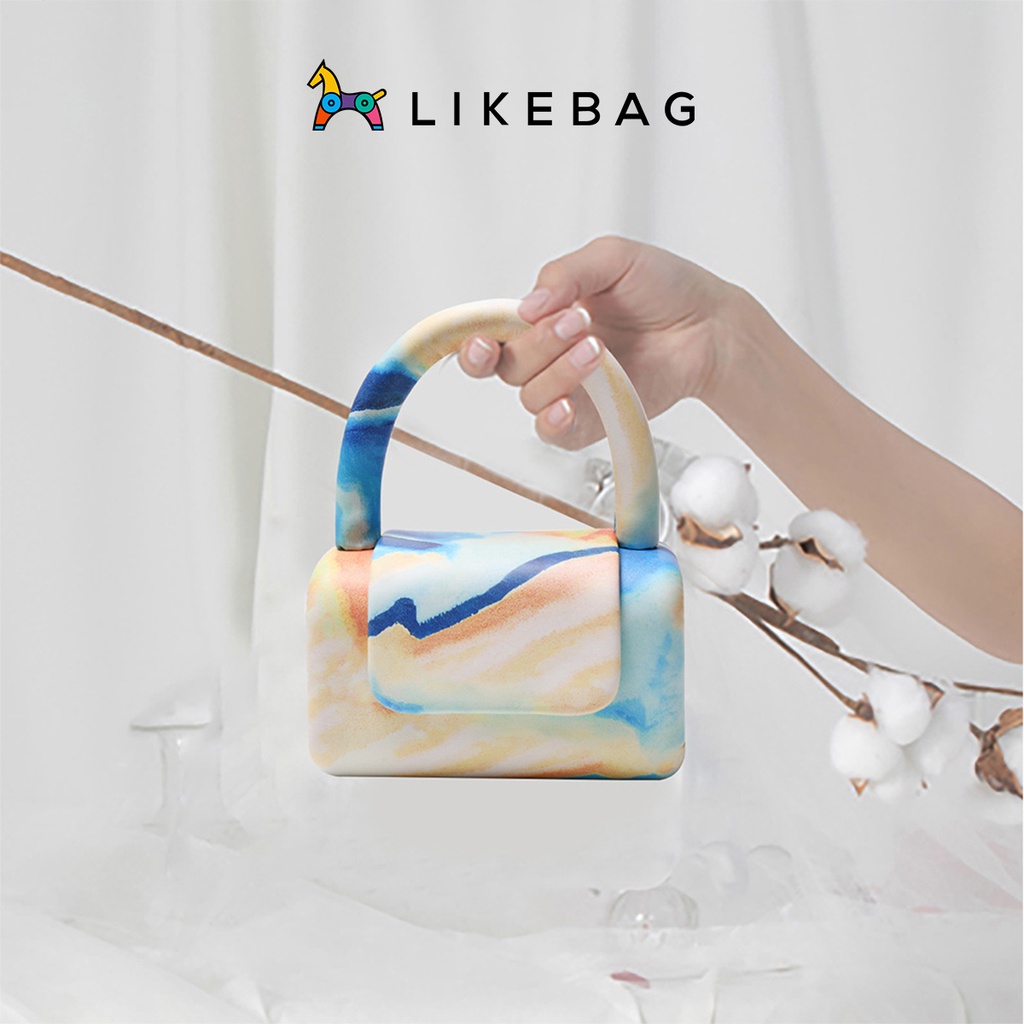 Túi xách nữ cầm tay, đeo vai LIKEBAG hình kẹo ngọt thời trang, độc đáo 215ST6656-1 - LIBAGI