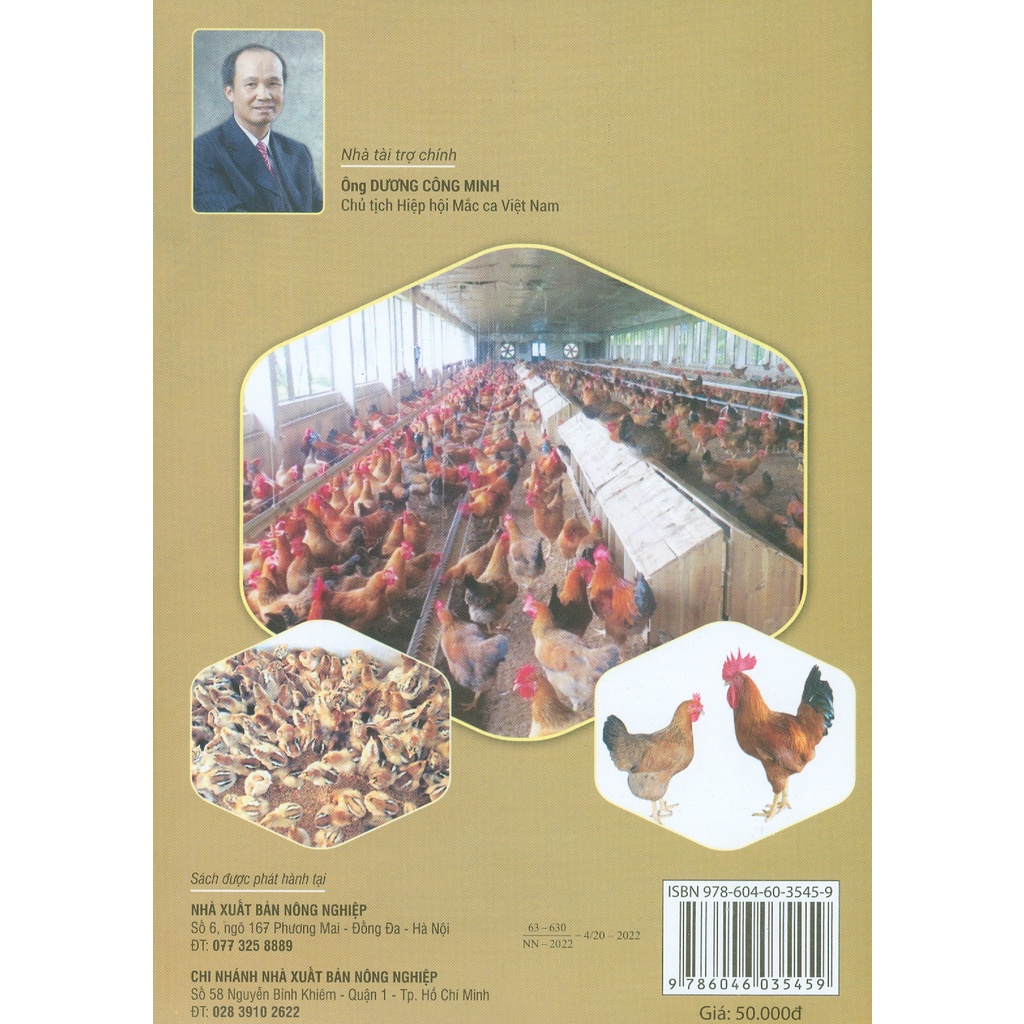 Sách - Cách Nuôi Giống Gà Lông Màu Hướng Thịt TP