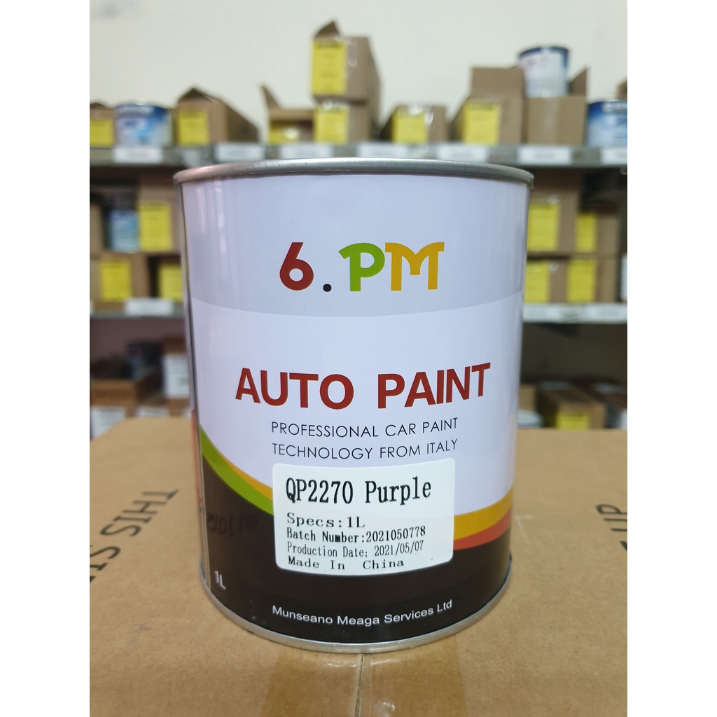 Sơn gốc 2K màu tím huế QP2270 1 Lít Auto Paint