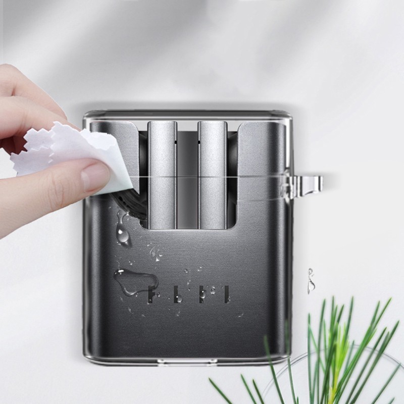 Vỏ bảo vệ hộp sạc bằng TPU trong suốt cho tai nghe không dây Bluetooth Fill/Fill CC2