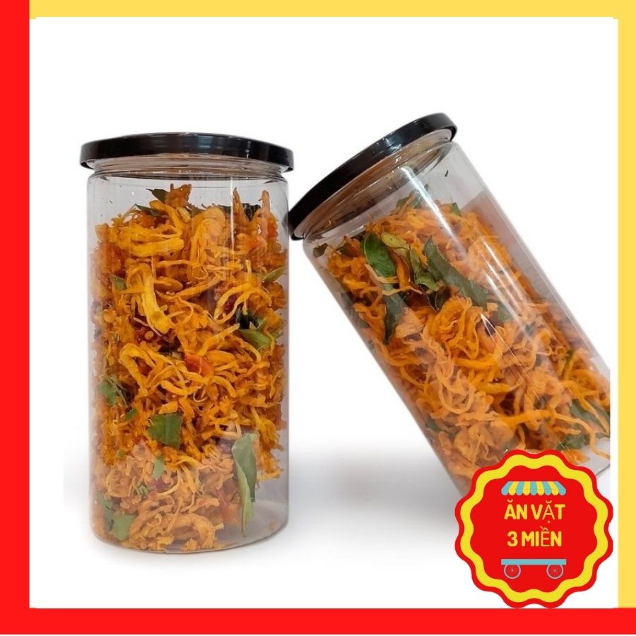 Khô Gà Lá Chanh Phương Huyền Food lọ pet có nắp giật, hàng cao cấp | BigBuy360 - bigbuy360.vn
