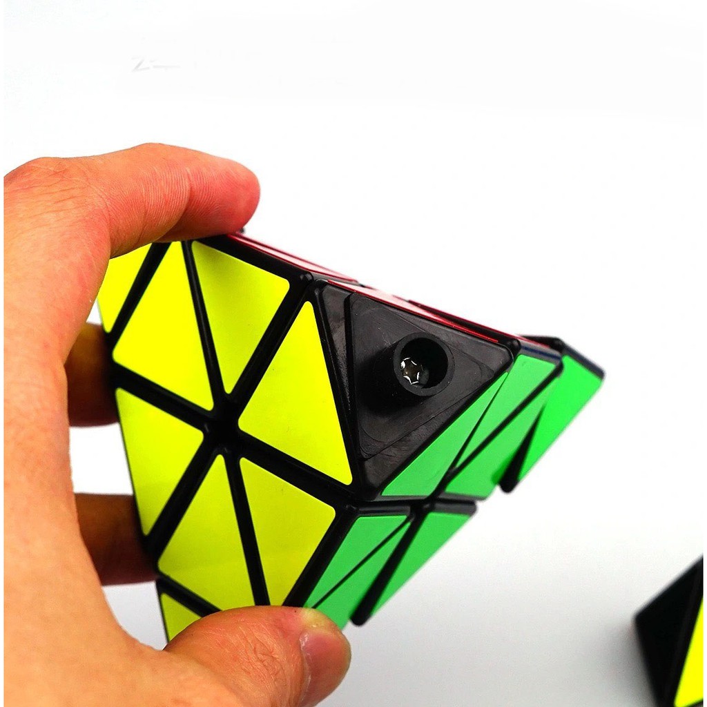 Rubik MoYu Meilong Pyraminx Viền Đen MYKTTĐ rubik Kim Tự Tháp 3 Tầng Cực Đẹp