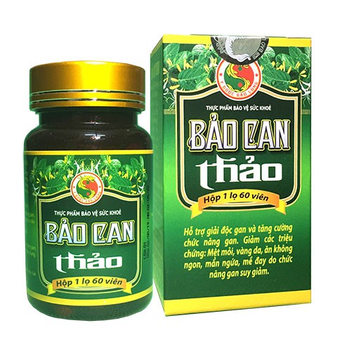 Bảo Can Thảo hỗ trợ điều trị viêm gan, giải độc gan, thanh nhiệt, tăng cường chức năng gan