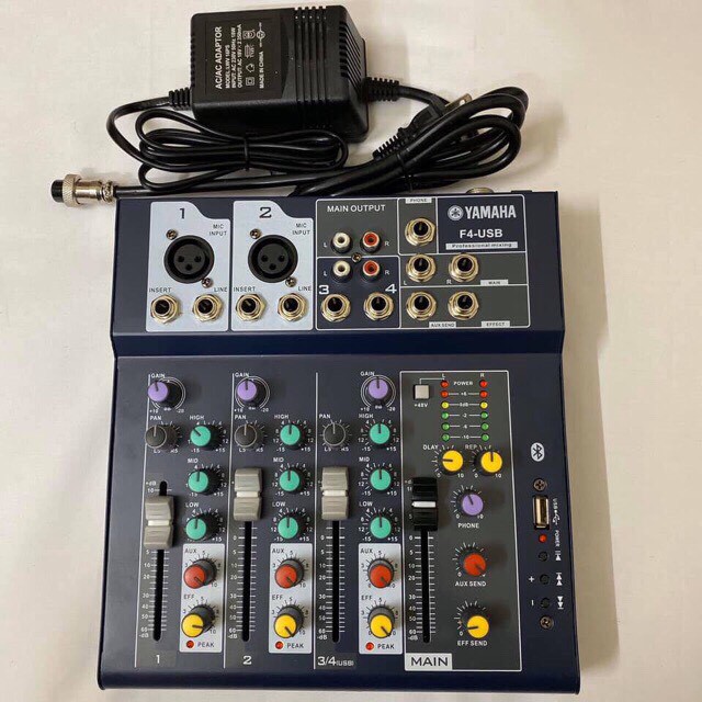 [COMBO FULL PHỤ KIỆN] Mixer F4 usb bluetooth - Micro thu âm chuyên nghiệp K200 dành cho live stream fb, bigo, dễ lắp đặt