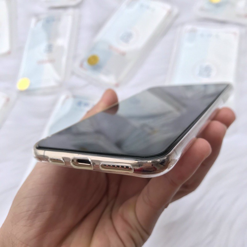 Ốp Lưng iPhone 6Plus/6sPlus/7/8/7Plus/8Plus/11/11ProMax/12/12ProMax/13/13ProMax Trong Suốt Dày Dặn