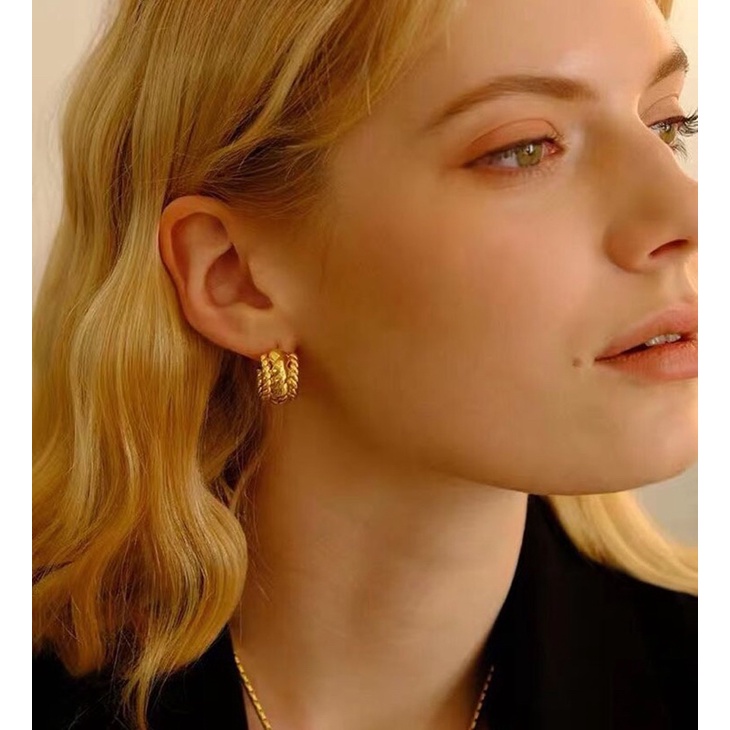 Khuyên tai xinh phong cách hàn quốc nhiều mẫu - Khăn turban