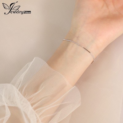 Lắc tay bạc 925 nữ thời trang đơn giản