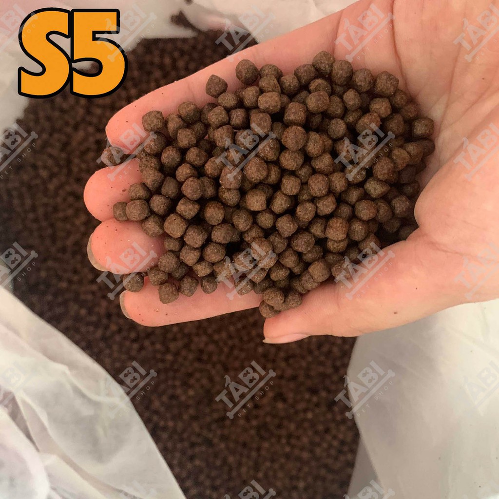 1KG Cám STELLA S2, S3, S5, S740% Đạm Nổi Cho Cá Koi, Cá Lóc,... - Thức Ăn Cá Koi Tanh, Kích Ăn Cho Cá [1KG STELLA]