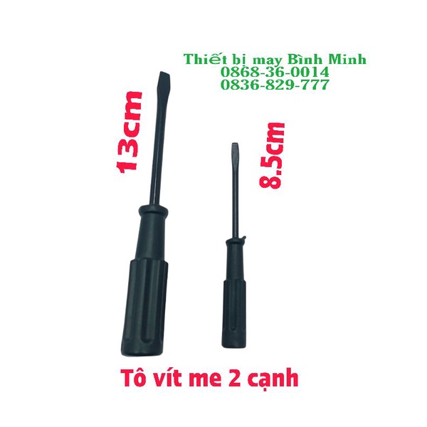 Tô vít máy may ( tô vít me đen bé 8,5 cm và 13 cm)