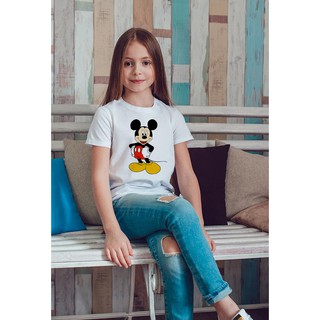 Áo Thun Bé Gái - Dễ Thương - Mickey Mouse - Cao Cấp