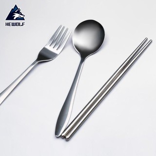 Bộ đũa thìa dĩa Hewolf HWP1343